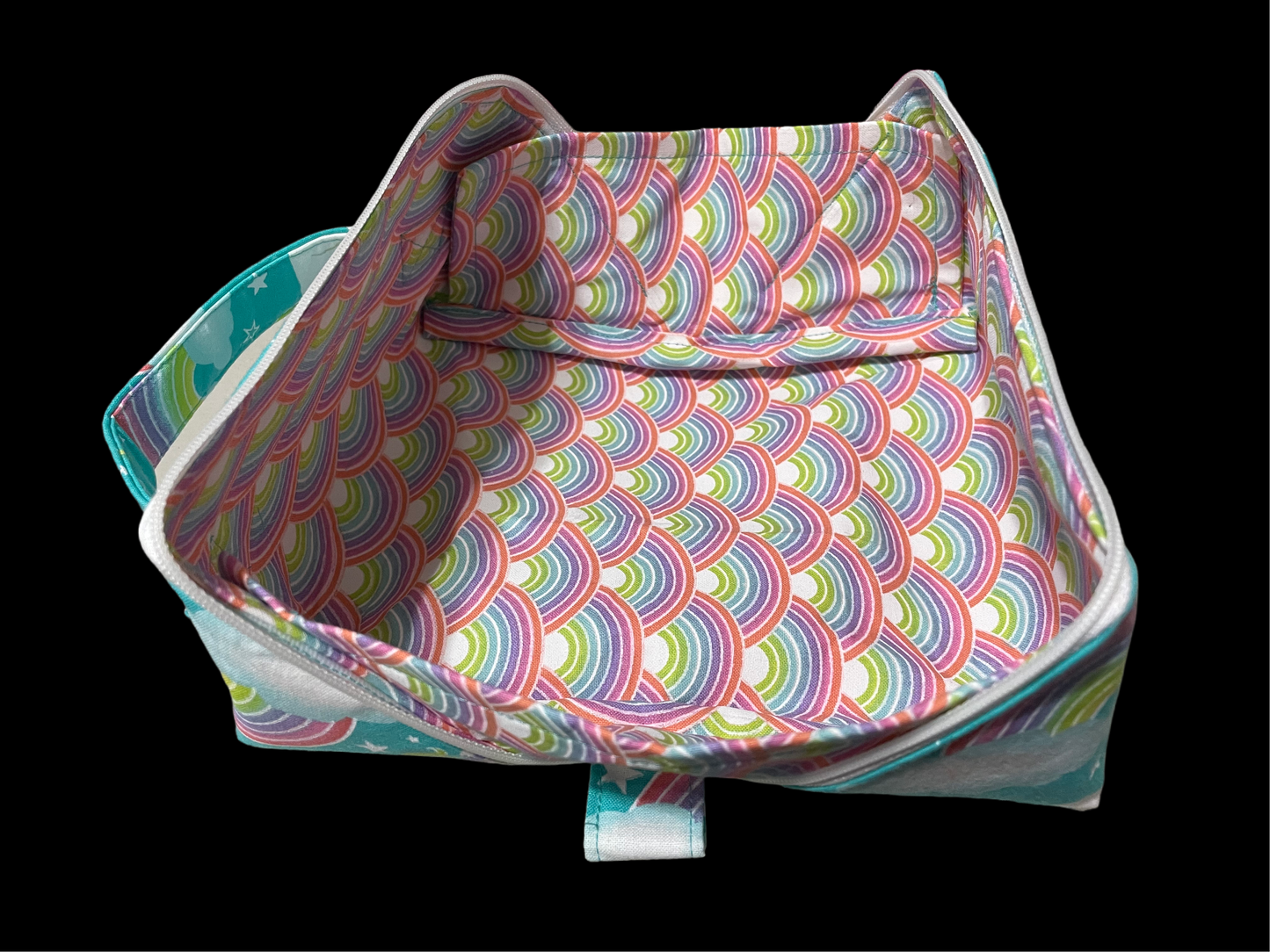 Zippered Bag - wide open